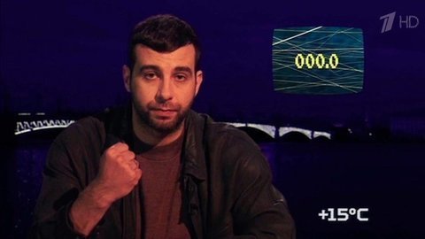 Иван Ургант в образе Александра Невзорова представляет вечерние новости. Вечерний Ургант. Фрагмент выпуска от 23.06.2016