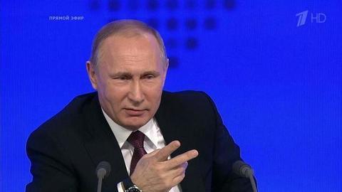 Владимир Путин: «Я буду смотреть на то, что будет происходить в стране, в мире и, исходя из этого, будет принято решение». Фрагмент Большой пресс-конференции от 23.12.2016