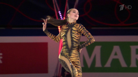 Алина Загитова. Показательные выступления. Чемпионат мира по фигурному катанию 2018