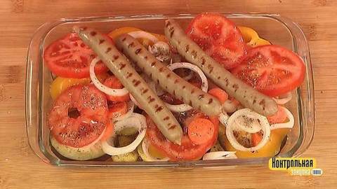 Колбаски с овощами. Контрольная закупка. Фрагмент выпуска от 01.06.2018