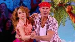 Анжелика Каширина и Роман Костомаров — «Sexbomb». Ледниковый период. Фрагмент выпуска от 08.10.2016