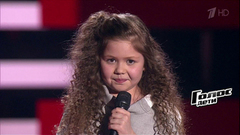 Алина Сансызбай. «Think». Голос.Дети-4. Слепое прослушивание. Фрагмент выпуска от 24.03.2017