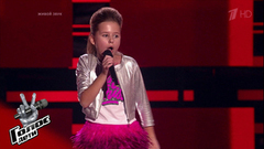 Полина Терехова. «Roar». Голос.Дети-5. Слепое прослушивание. Фрагмент выпуска от 02.02.2018