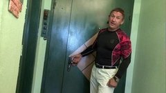 Дмитрий Талабуев и входная дверь. Доброе утро. Фрагмент выпуска от 12.10.2015