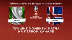 Сборная Нигерии — сборная Исландии. Групповой этап. Лучшие моменты. Чемпионат мира по футболу FIFA 2018 в России™