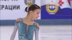 Анна Щербакова. Короткая программа. Женщины. Чемпионат России по фигурному катанию 2019