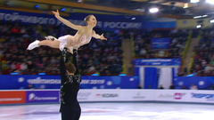 Александра Бойкова и Дмитрий Козловский — бронзовые призеры Чемпионата России 2019! Произвольная программа. Пары. Чемпионат России по фигурному катанию 2019