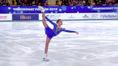 Алена Косторная — бронзовая призерка Чемпионата России! Произвольная программа. Женщины. Чемпионат России по фигурному катанию 2019