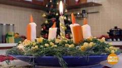 Салат «Рождественский венок». Доброе утро. Фрагмент выпуска от 25.12.2018