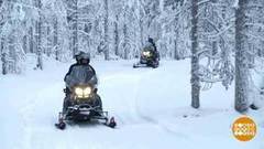 В мире. Сафари на электроснегоходах. Доброе утро. Фрагмент выпуска от 05.02.2019