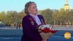 Елена Тихомирова. Включение из Санкт-Петербурга. Праздничный канал. Фрагмент выпуска от 09.05.2019