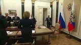Кризис в Сирии и вопросы энергетики обсудил Владимир Путин на заседании Совета безопасности РФ