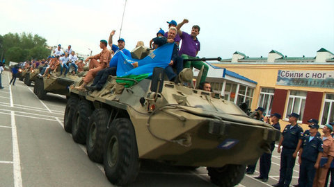 Первый в армии. Акция Первого канала в Новороссийске