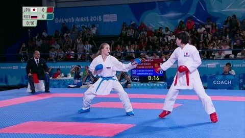 Анна Чернышева — серебряная призерка юношеских олимпийских игр в карате! Женщины. 59 кг. Карате. Летние юношеские олимпийские игры 2018