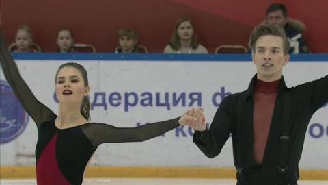 Ритм-танец. Танцы. Первенство России по фигурному катанию среди юниоров 2019