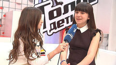 Мадина Саидазимова. Интервью после слепого прослушивания. Голос.Дети-3