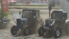 Гонки на тракторах. Доброе утро. Фрагмент выпуска от 06.06.2016