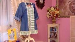 Блуза с кружевом от Ольги Никишичевой. Доброе утро. Фрагмент выпуска от 30.08.2016