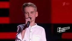 Вадим Гладков. «Я подозвал коня». Голос.Дети-4. Слепое прослушивание. Фрагмент выпуска от 17.02.2017