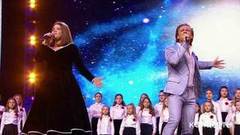 Глеб Матвейчук, Лариса Григорьева и «Непоседы» — «Viva per Lei». «Взрослые и дети». Праздничный концерт. Фрагмент выпуска от 03.06.2018