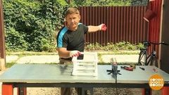 Дмитрий Талабуев и его грузовой велосипед. Доброе утро. Фрагмент выпуска от 07.09.2018