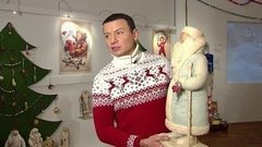 Новогодняя коллекция Александра Олешко: Деды Морозы на любой вкус! Доброе утро. Фрагмент выпуска от 18.12.2015