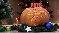 Как вырезать символ 2016 года Огненную Обезьяну. Доброе утро. Фрагмент выпуска от 25.12.2015