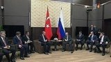 В Сочи проходит официальная встреча Владимира Путина и премьер-министра Турции Реджепа Эрдогана