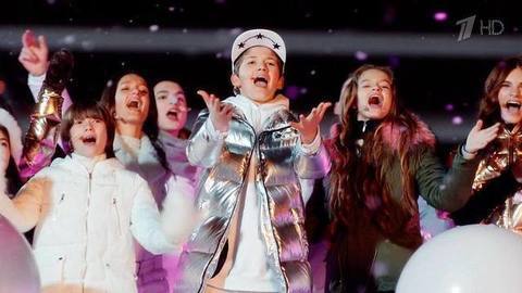 Школа «Рецитал» — «Every night and every day». Новогодняя ночь на Первом. Выпуск от 01.01.2018