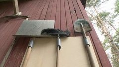 Щит для хранения садового инвентаря. Фазенда. Фрагмент выпуска от 24.04.2016