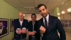 Алексей Кортнев и Камиль Ларин задержаны с поличным. Пролог. Вечерний Ургант. Фрагмент выпуска от 16.11.2016