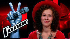 Анастасия Бадьина: «Я играю на бразильских шумелках». Голос-4. Слепые прослушивания. Фрагмент выпуска от 25.09.2015