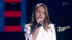 Дарья Щербакова. «Обещание». Голос.Дети-4. Слепое прослушивание. Фрагмент выпуска от 24.03.2017