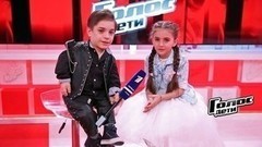 «В нашей тройке все равны, и мы очень хорошо спели». Каринэ Меграбян. Интервью после поединка. Голос.Дети-4