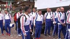 Сборная России готовится к чемпионату мира в Альпах. Чемпионат мира по футболу FIFA 2018 в России™
