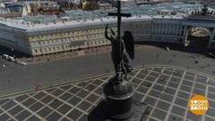 Александрийский столп: 186 лет на своем месте! Доброе утро. Фрагмент выпуска от 25.07.2018