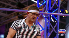 Дмитрий Талабуев. Отборочный тур. Русский ниндзя. Второй сезон. Фрагмент выпуска от 11.11.2018