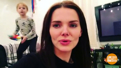 Елизавета Боярская — снова мама. Доброе утро. Фрагмент выпуска от 20.12.2018