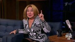 Певица Любовь Успенская о дне рождения и дружбе с рэперами. Вечерний Ургант. Фрагмент выпуска от 22.02.2019