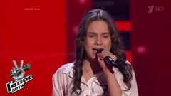 Анна Черноталова. «All I Ask». Голос.Дети-6. Слепое прослушивание. Фрагмент выпуска от 15.03.2019