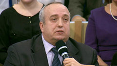 Франц Клинцевич: 84% граждан Украины хотят, чтобы президентом Украины был Путин. Время покажет. Фрагмент выпуска от 08.12.2015