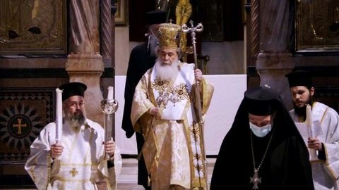 Схождение Благодатного огня. Прямая трансляция из Иерусалима