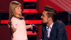 Билан не добился от участницы-третьеклассницы признания, кто ее родители. Голос.Дети-3. Фрагмент выпуска от 11.03.2016