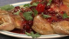 Запеченные перепелки с соусом из крыжовника и перца чили. Фазенда. Фрагмент выпуска от 30.08.2015