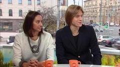 Мария Аллаш, Денис Родькин. Доброе утро. Фрагмент выпуска от 13.10.2016