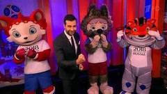 Иван представляет кандидатов на роль талисмана Чемпионата мира по футболу 2018. Пролог. Вечерний Ургант. Фрагмент выпуска от 21.10.2016