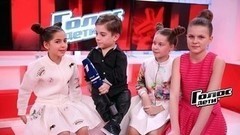 «Жизнь продолжается, будем больше набираться опыта и петь!» Елизавета и Софья Каймаковы, Карина Игнатян. Интервью после Поединка. Голос.Дети-4