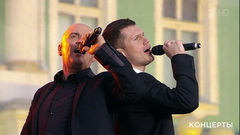 «Хор Турецкого» — «Песня о тревожной молодости», «И вновь продолжается бой», «Комсомольцы-добровольцы». «Праздник песни» в Санкт-Петербурге. Фрагмент выпуска от 30.07.2017