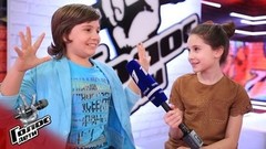 «Я в „Голосе“! Меня переполняют эмоции». Михаил Ногинский. Интервью после Слепого прослушивания. Голос.Дети-5