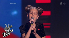 Дарья Черенкова. «Спят усталые игрушки». Голос.Дети-5. Слепое прослушивание. Фрагмент выпуска от 16.03.2018